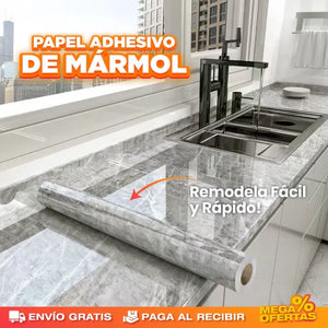 ✅Papel Adhesivo de Mármol