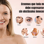 Depiladora de Precisión Facial 2 en 1