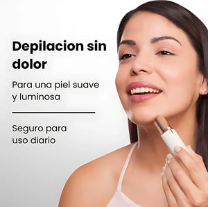 Depiladora de Precisión Facial 2 en 1